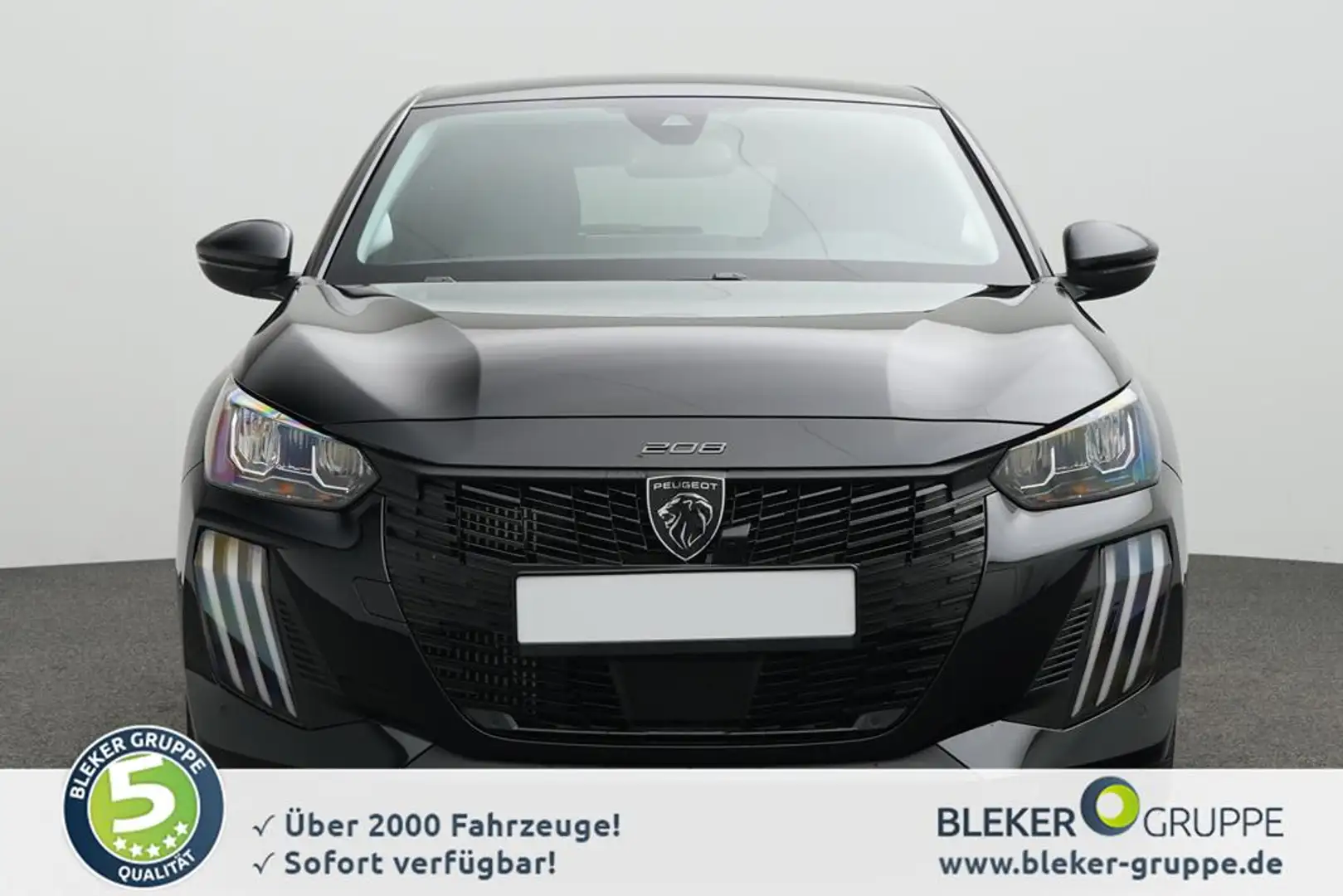 Peugeot 208 ALLURE PureTech 100 Noir - 1