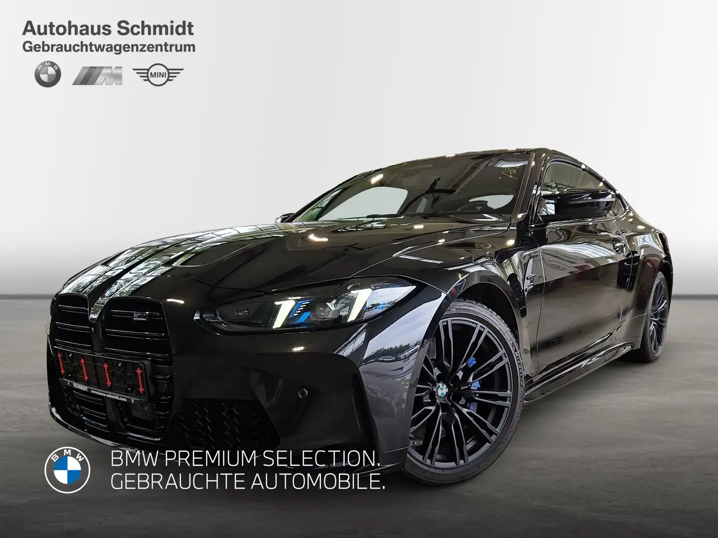 BMW M4 Competition Coupé*H&K*LED*DAB*Facelift* Schwarz - 1