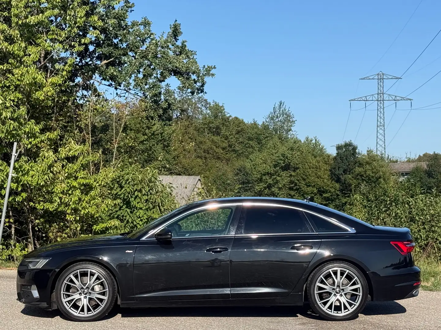 Audi A6 50 TDI quattro sport - S Line - Top Ausstattung Schwarz - 2