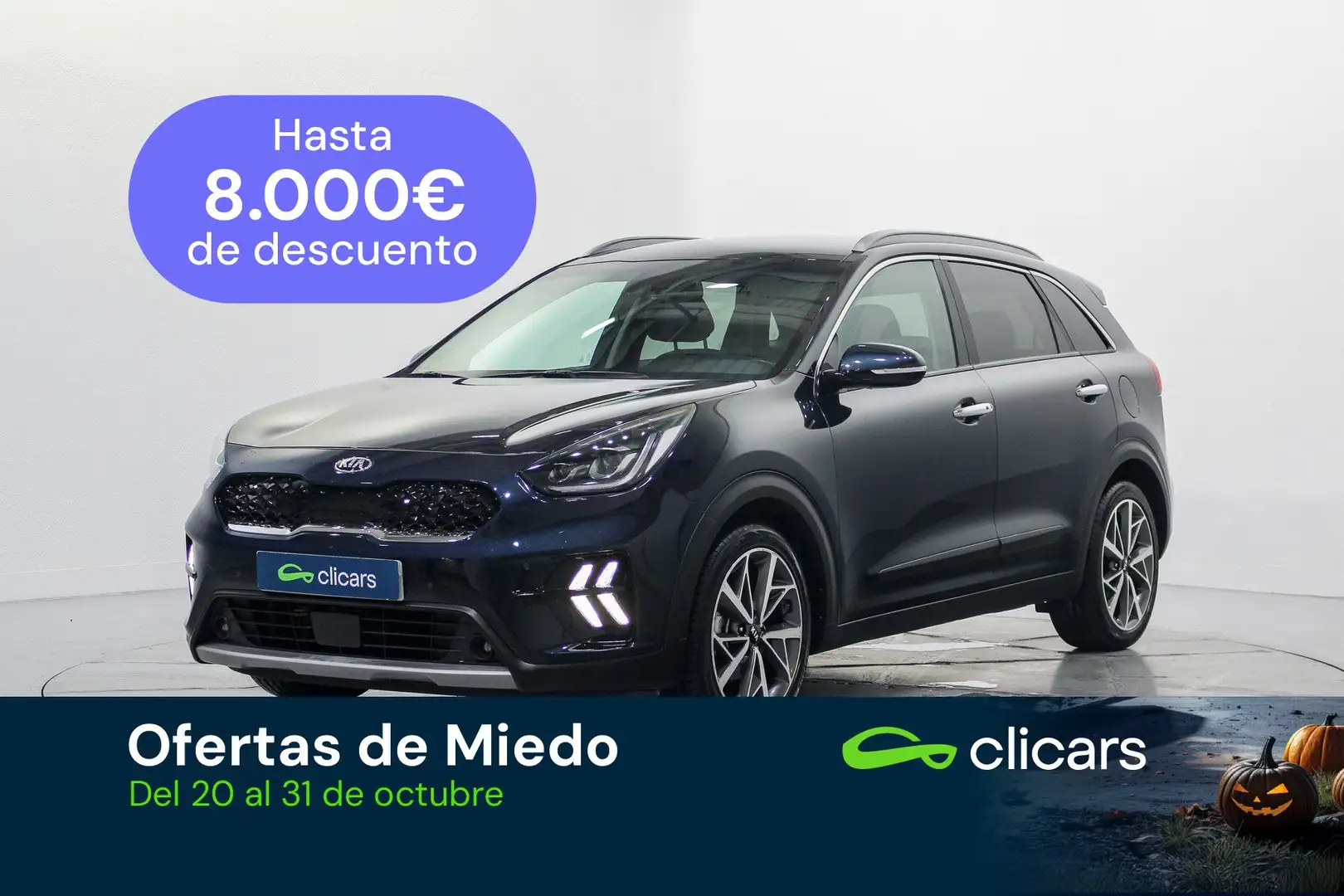 Kia Niro 1.6 HEV Emotion Bleu - 1