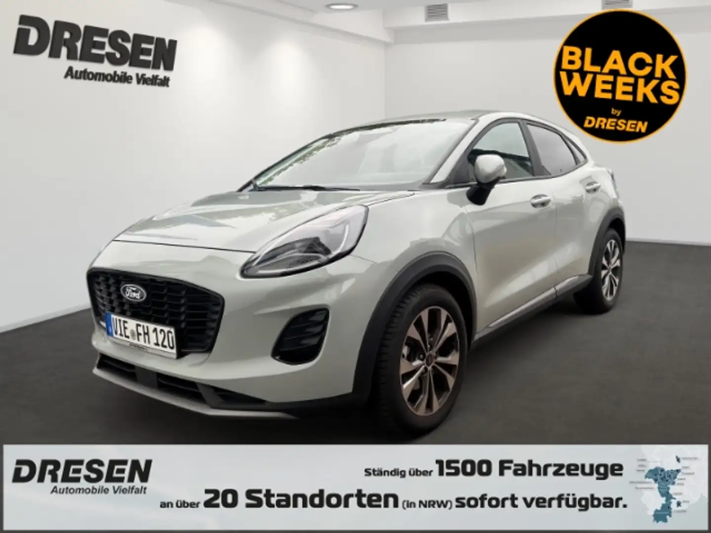 Ford Puma Titanium 1.0 Navi Digitales Cockpit LED El. Heckkl Grau - 1