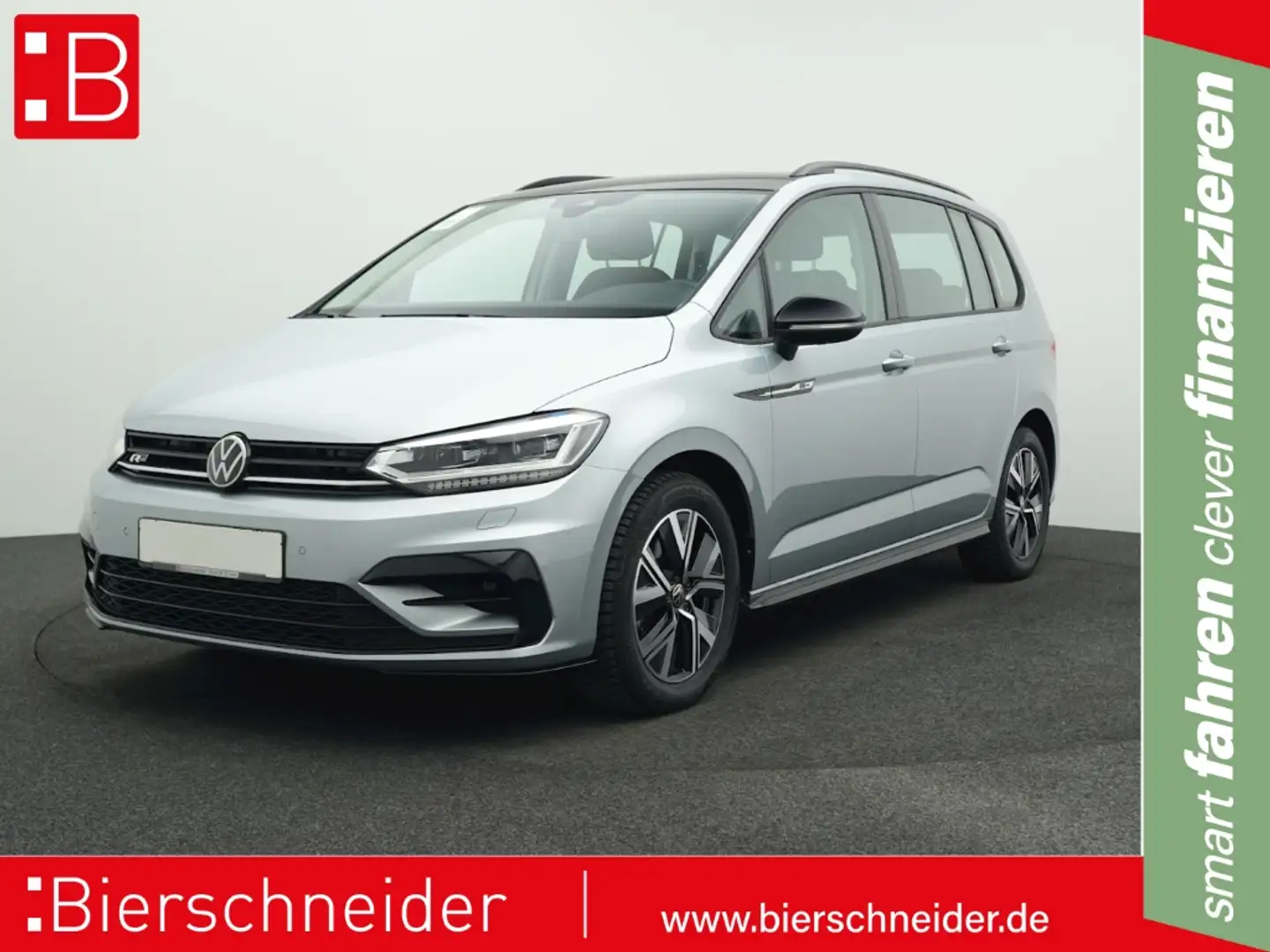 Volkswagen Touran 2.0 TDI DSG Highline RLine BLACK-STYLE KAMERA NAVI Silber - 1