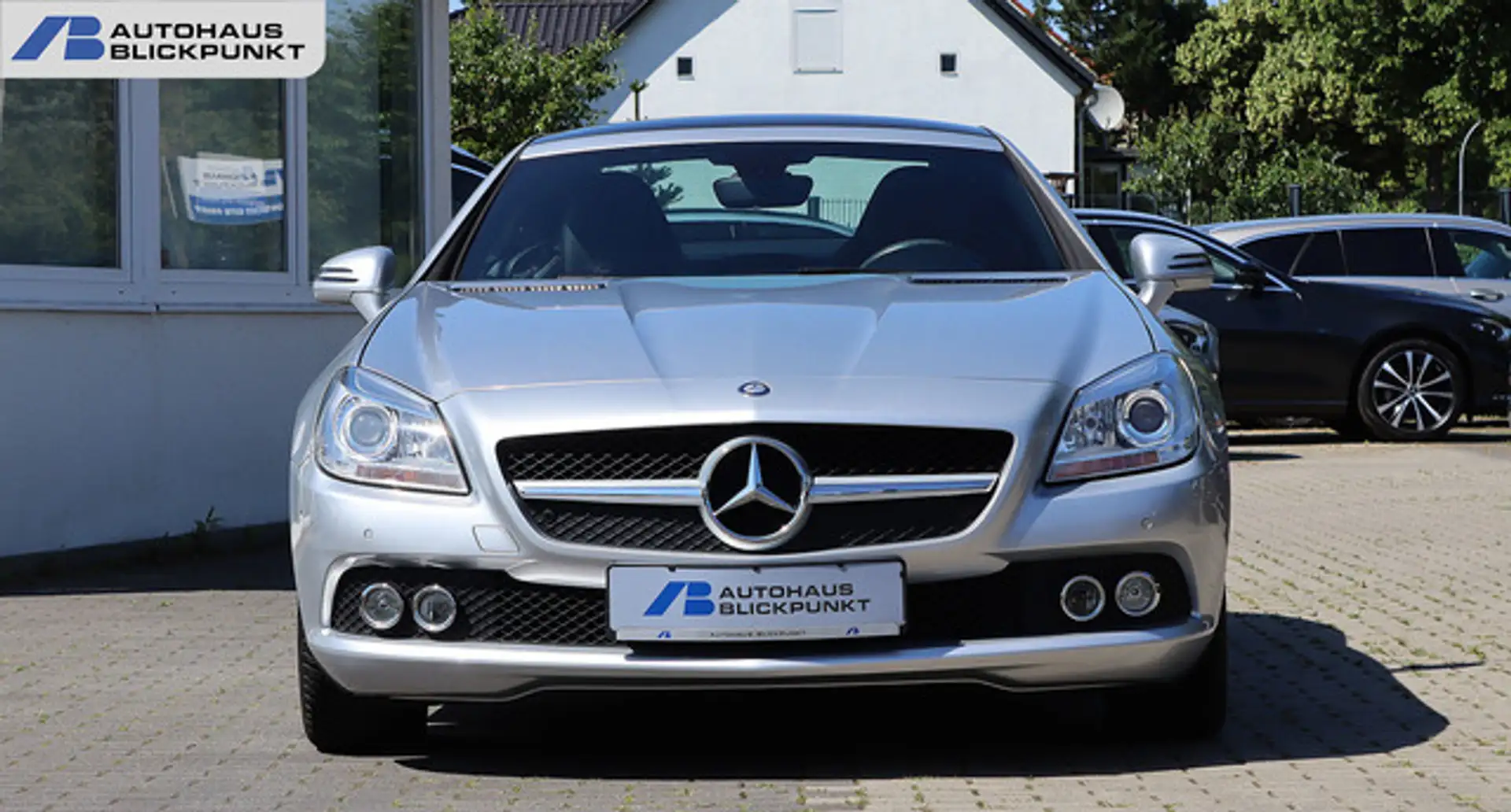 Mercedes-Benz SLK 200 LEDER+NAVI+PANO+TEMPOMAT+SITZHZG Stříbrná - 2