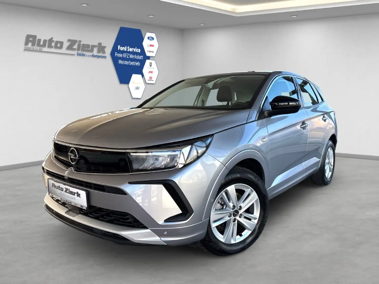 Opel Grandland X Enjoy 1.2 Turbo Automatik ACC RFK LED ALLWETTER Grau - 1