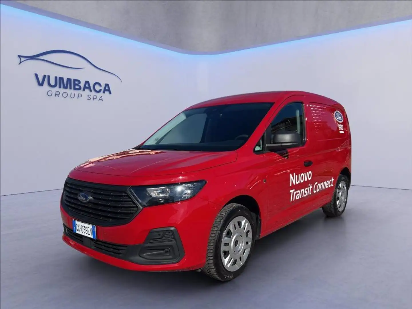 Ford Transit Connect V761 2.0 diesel 102cv L1H1 Trend Rouge - 1