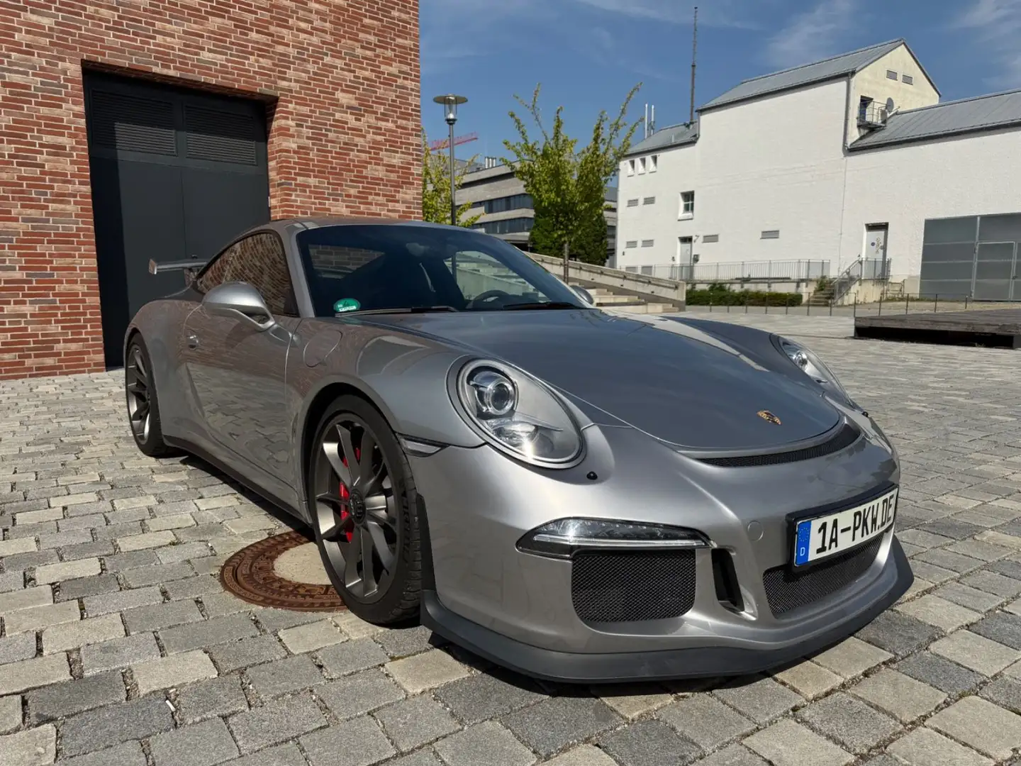 Porsche 991 GT3 Approved fähig. Deutsches Auto Silber - 1