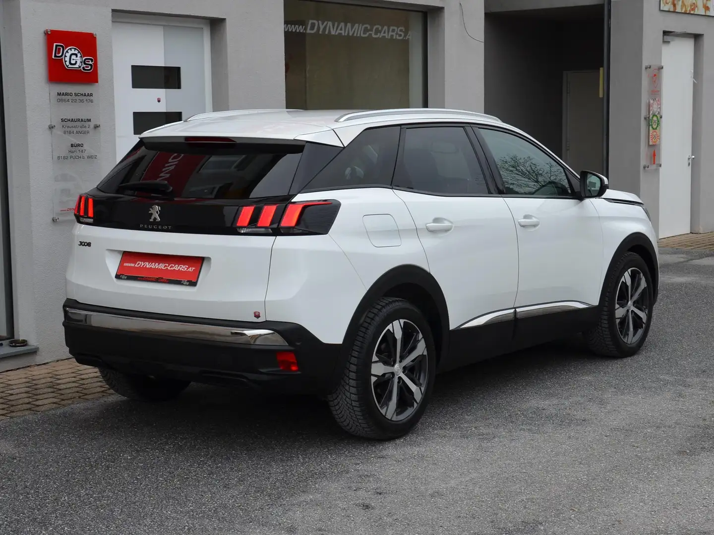Peugeot 3008 Allure PureTech Aut., 2. Besitz Service neu, TOP! Weiß - 2