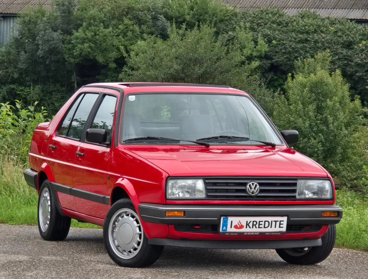 Volkswagen Jetta Top* Kredit* Automatik*2.Besitzer*S-Dach*Neuwertig Rot - 2