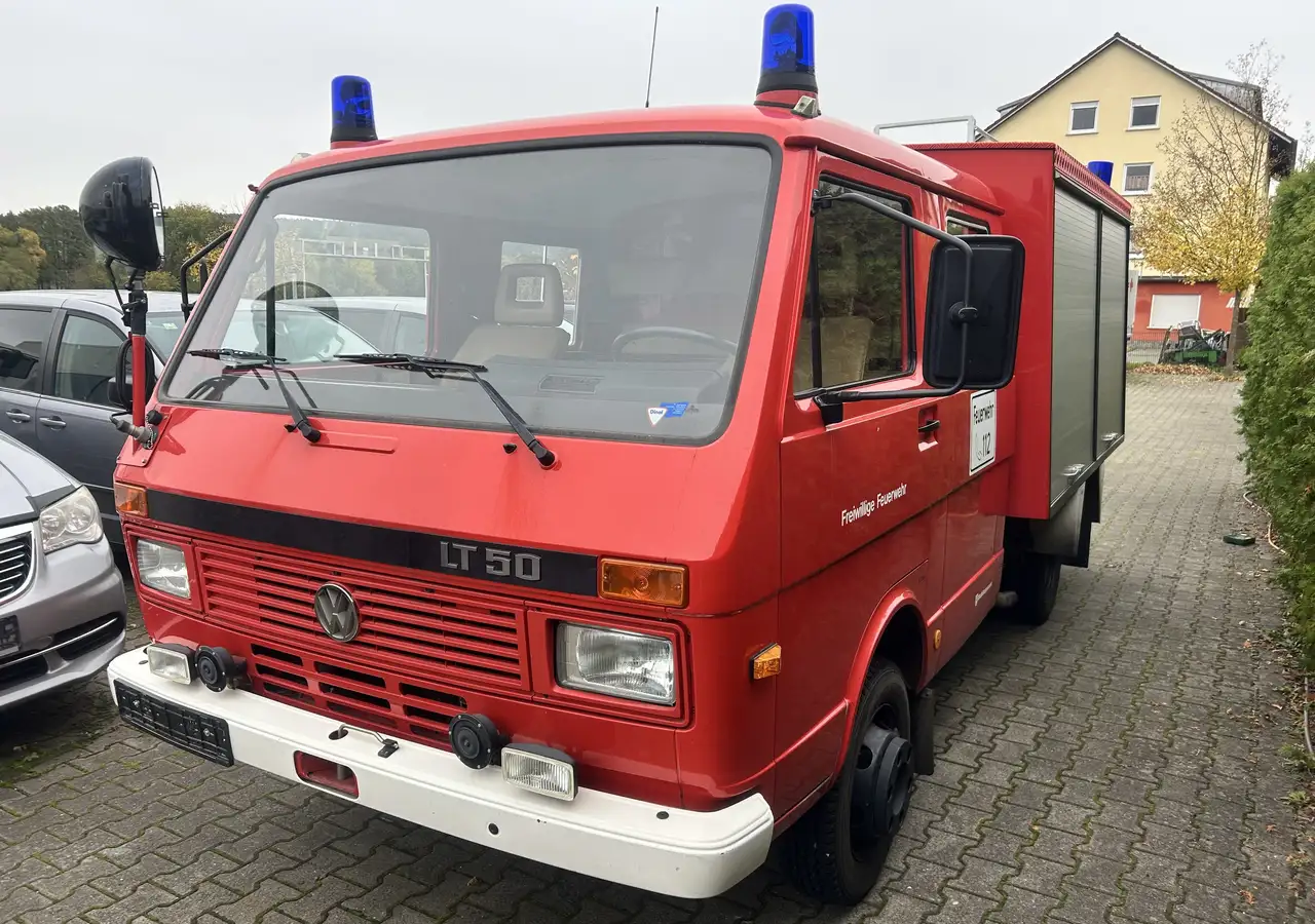 Volkswagen LT 50 Diesel DoKa. Feuerwehr Koffer 1. Hand AHK Servo, foto 1