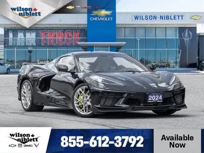 Black 2024 Chevrolet Corvette Convertible Rear-Wheel Drive