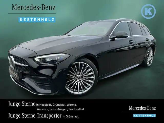Mercedes-Benz C 200 d T AMG+AHK+STANDHZ+DISTRO+360°+AMBI+EASYP AMG Line Navi/Distronic/KEYLESS GO Start Funktion/Standheizung/Styling/Klima
