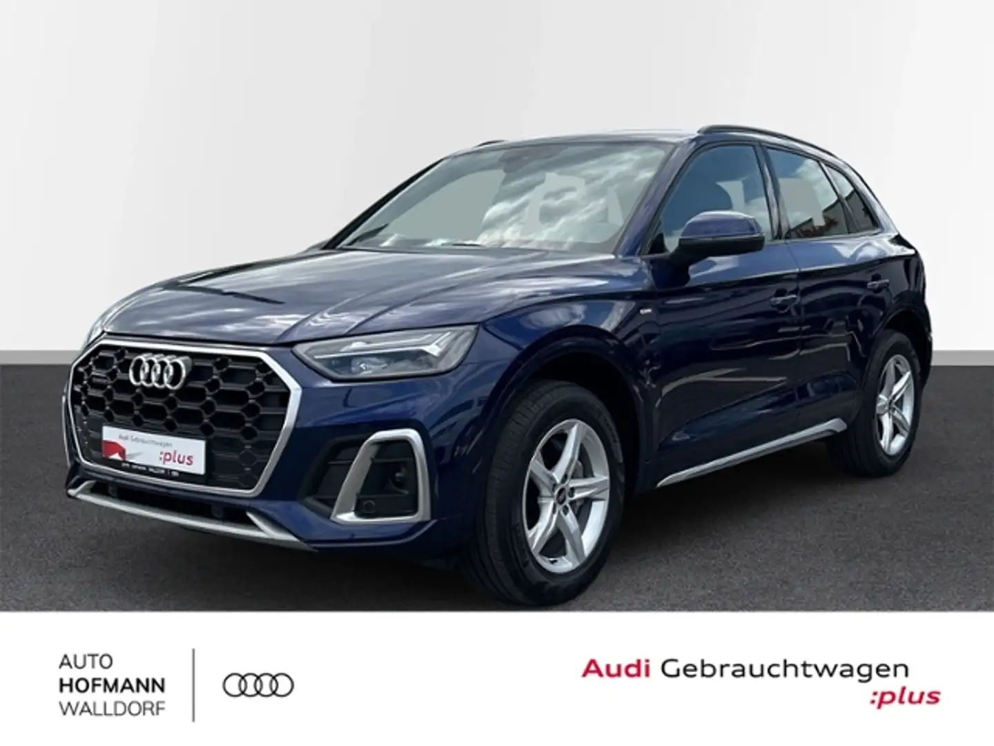 Audi Q5 S line 40 TDI quattro S tronic Blau - 1