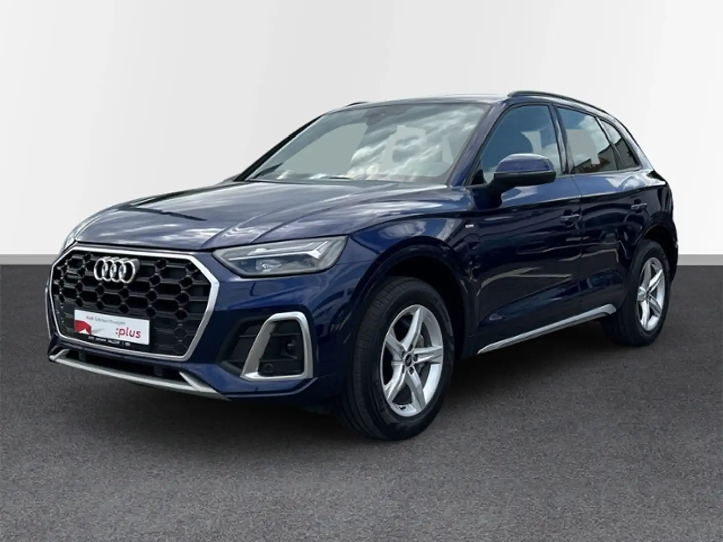 Audi Q5 S line 40 TDI quattro S tronic Blau - 2