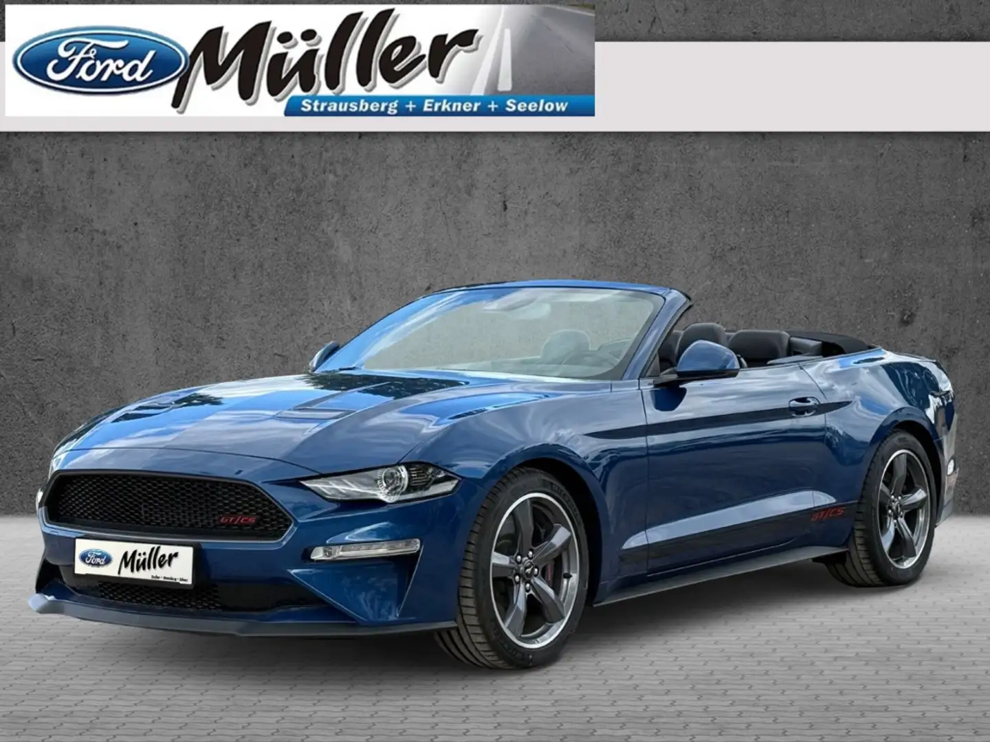 Ford Mustang GT Convertible 5.0 V8 Autom. MagneRide Azul - 1