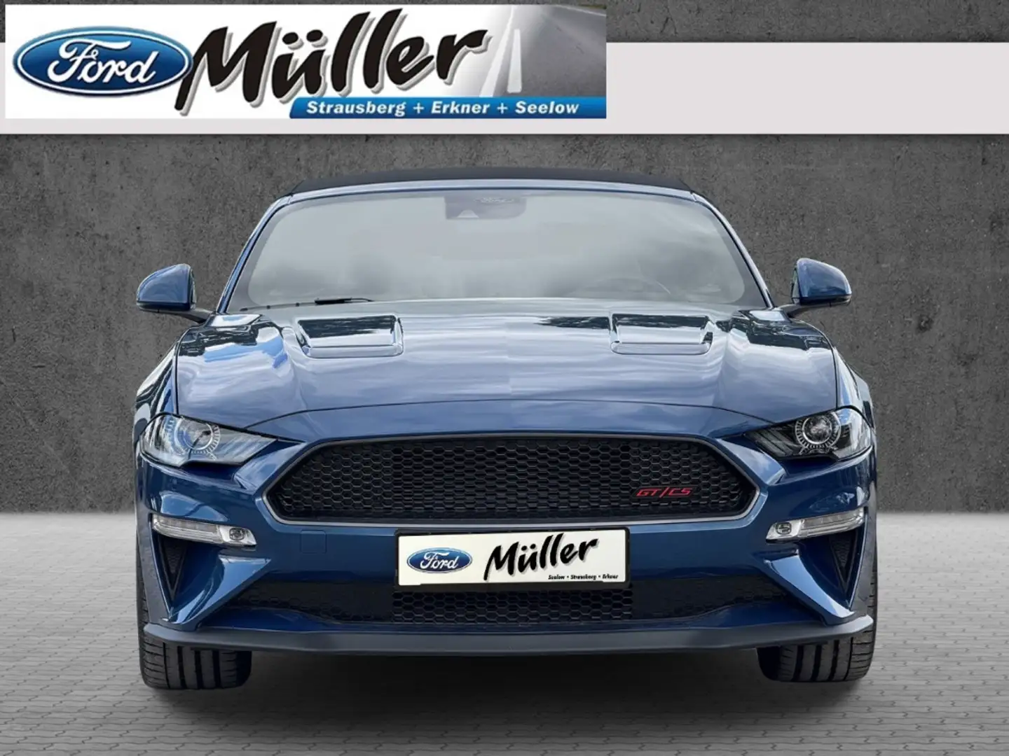 Ford Mustang GT Convertible 5.0 V8 Autom. MagneRide Azul - 2