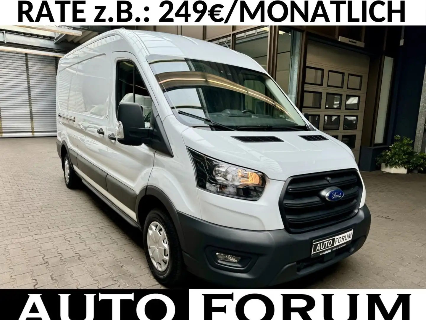 Ford Transit 2.0 TDCi L3 H2 3SITZE KLIMA PDC TEMPOMAT Blanc - 1