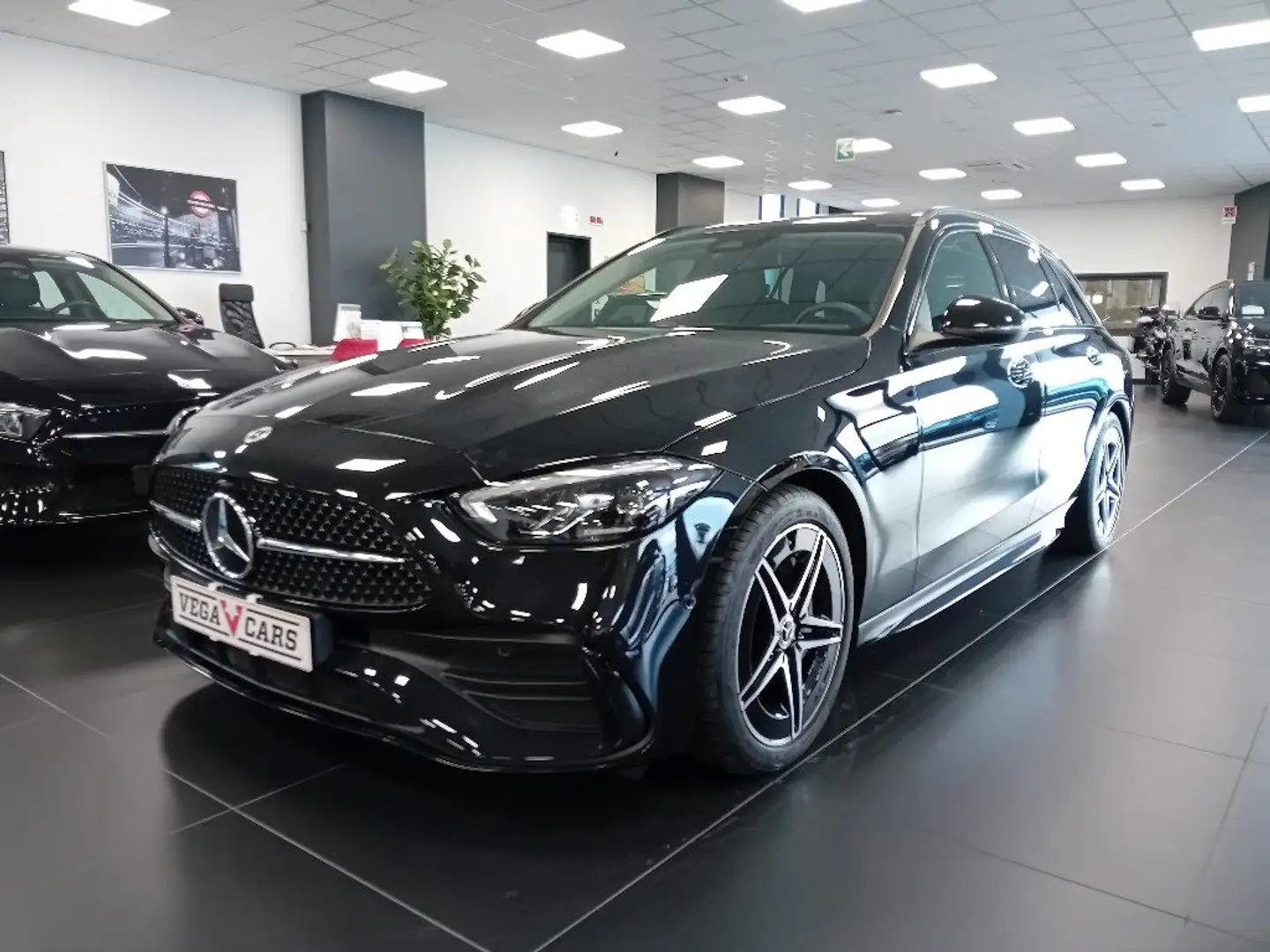 Mercedes-Benz C 200 d Mild hybrid AMG Line Premium Plus SW Schwarz - 1