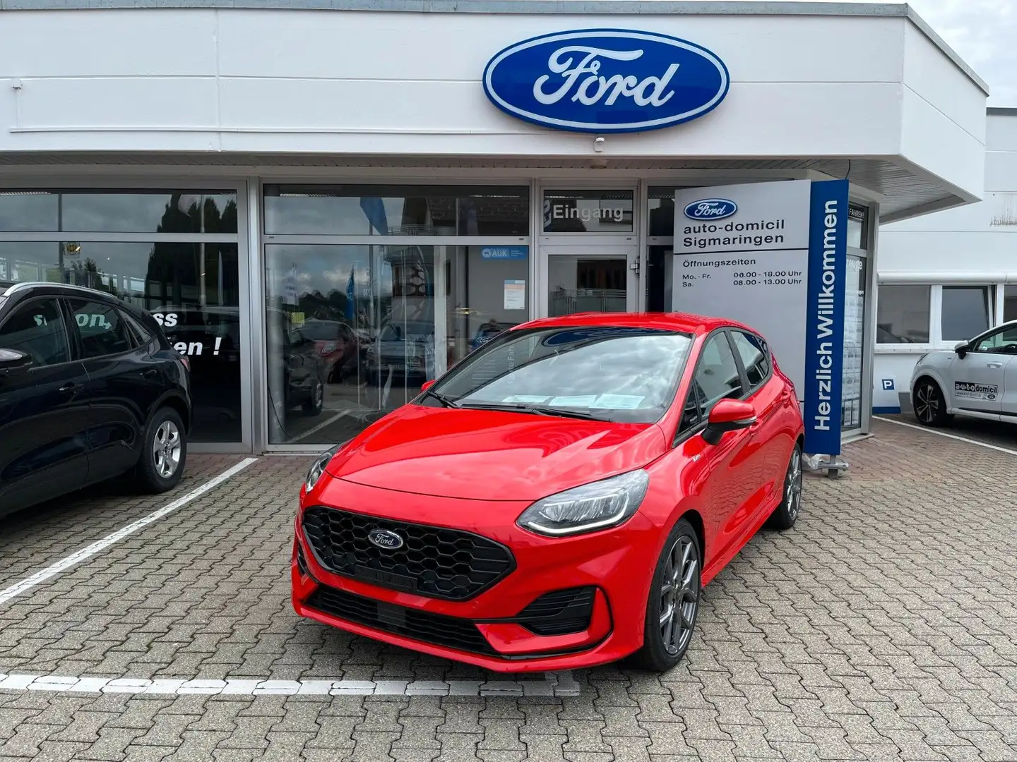 Ford Fiesta ST-Line 125PS Automatik LED DAB Rouge - 1