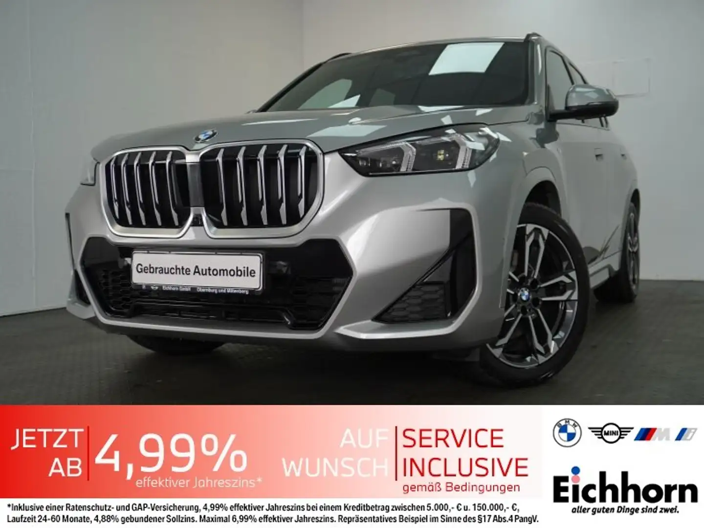 BMW X1 sDrive20i M Sportpaket *AHK.HUD.ACC* Argent - 1