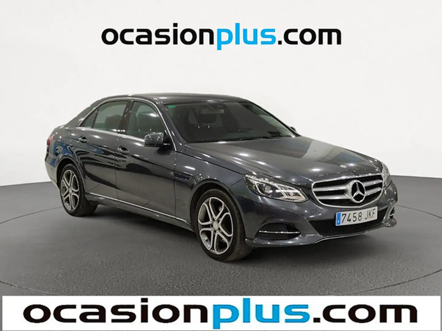 Mercedes-Benz E 220 BT 4M 7G Tronic Plus Gris - 2