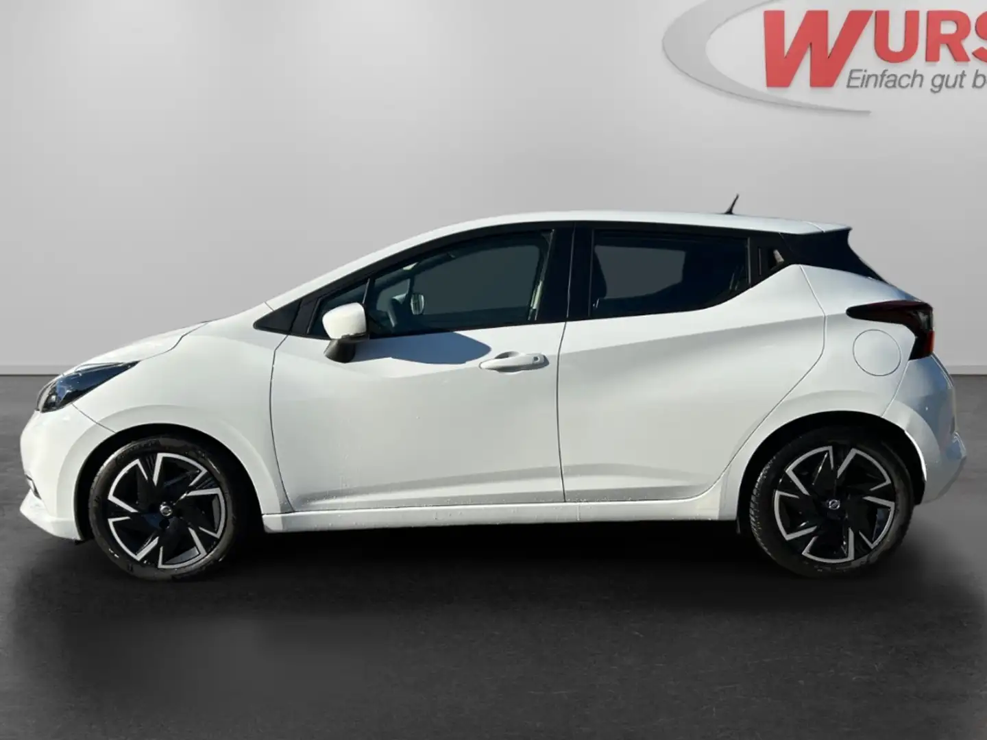 Nissan Micra N-WAY 1.0 IG-T 5MT 92 PS Klimaautom DAB SHZ Spurha Weiß - 2