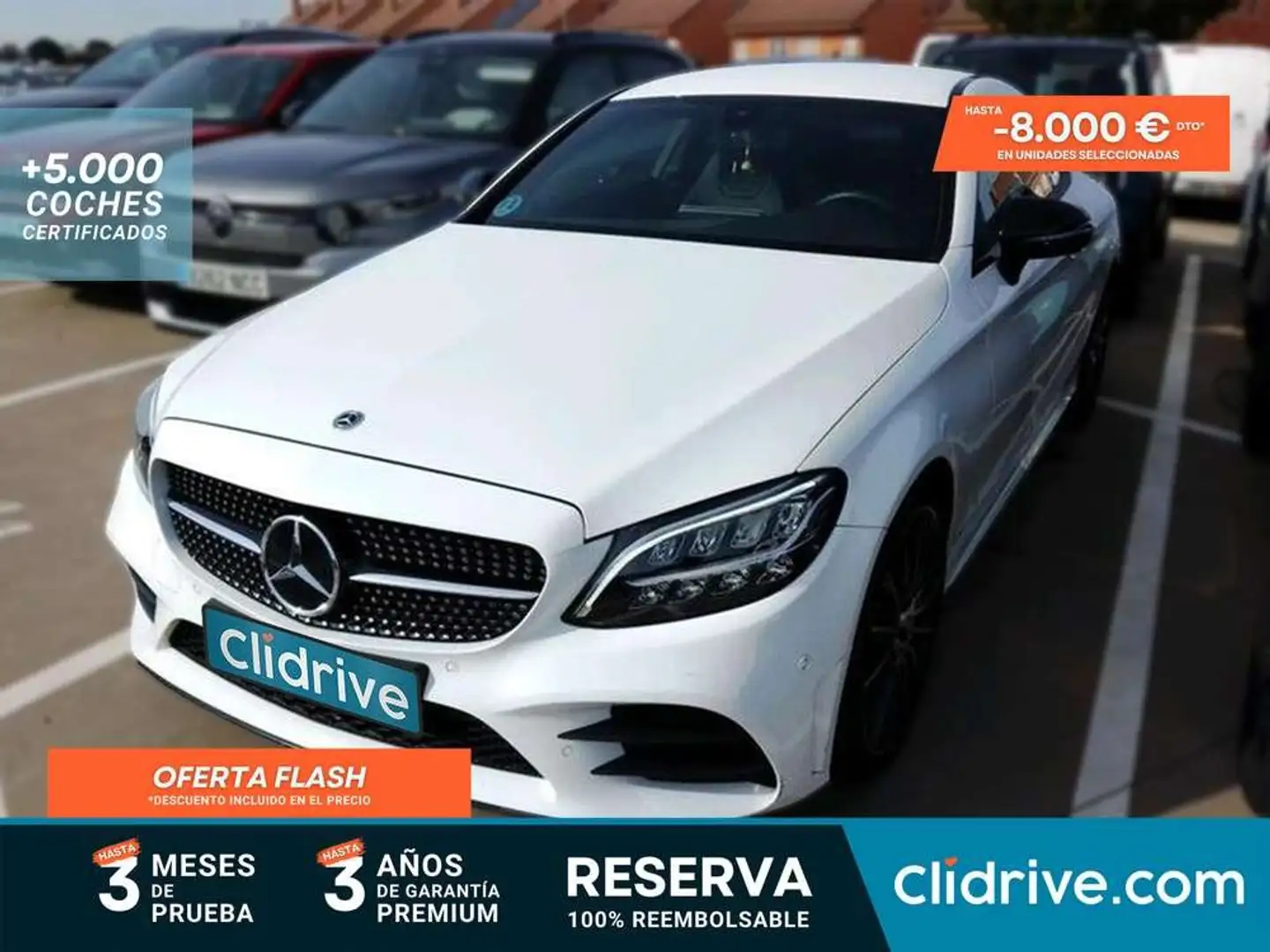 Mercedes-Benz C 220 d Coupé Blanco - 1