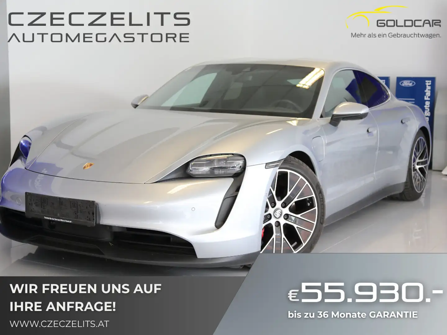 Porsche Taycan 4S Plus 83,7kWh Silber - 1