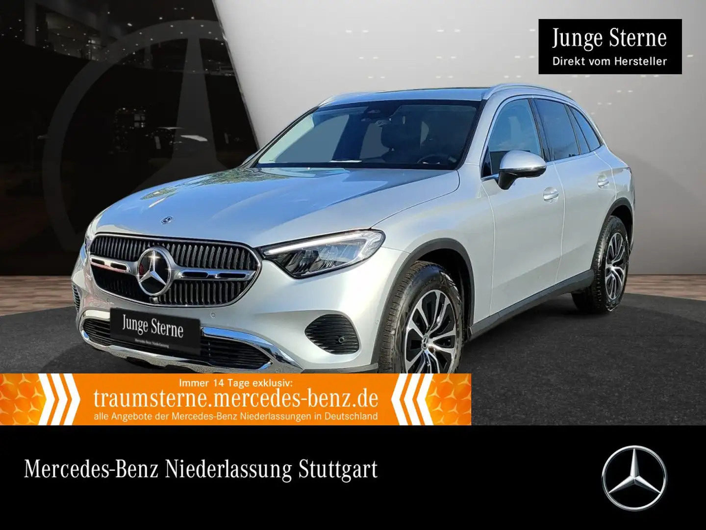 Mercedes-Benz GLC 200 4M AVANTG+LED+KAMERA+TOTW+KEYLESS+9G Zilver - 1
