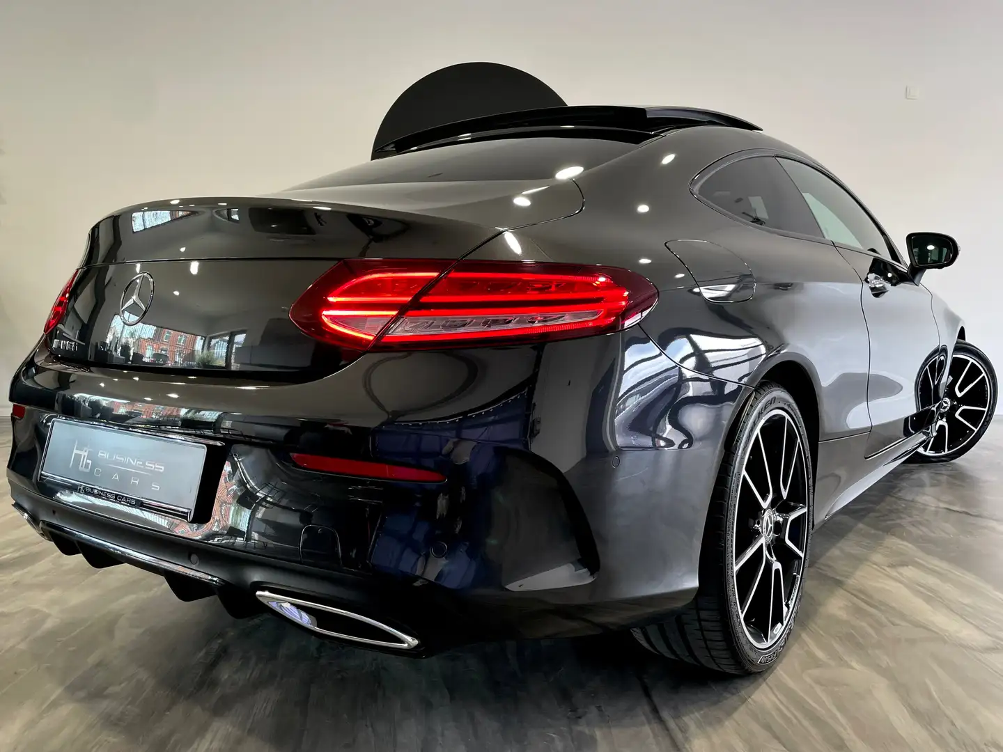 Mercedes-Benz C 200 D COUPE/ PACK AMG/ TOIT PANO/ MULTIBEAM/ BURMESTER Gris - 2