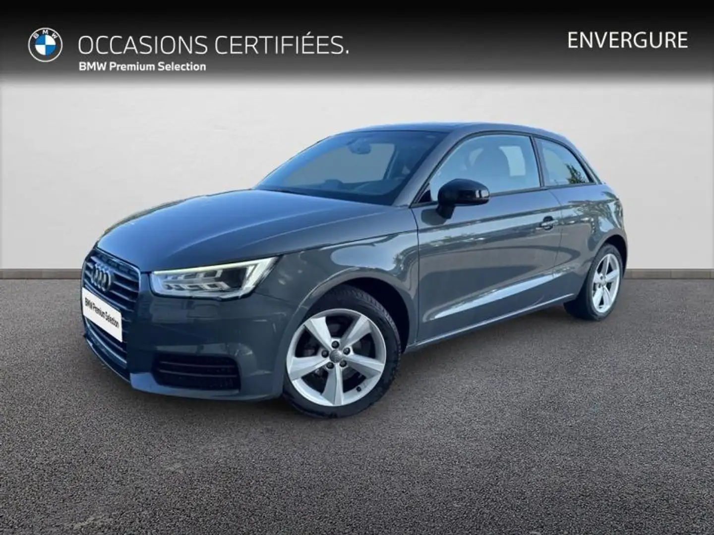 Audi A1 1.0 TFSI 95ch ultra Metropolitan Gris - 1