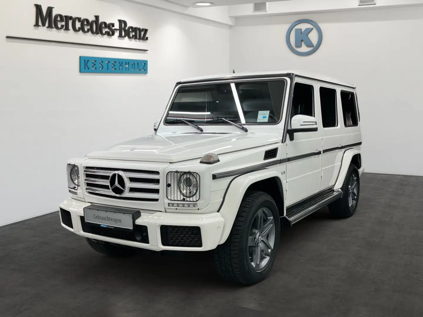 Mercedes-Benz G 500 CHROM+AHK+HARMAN+PARK+DISTR+COMAND Weiß - 2