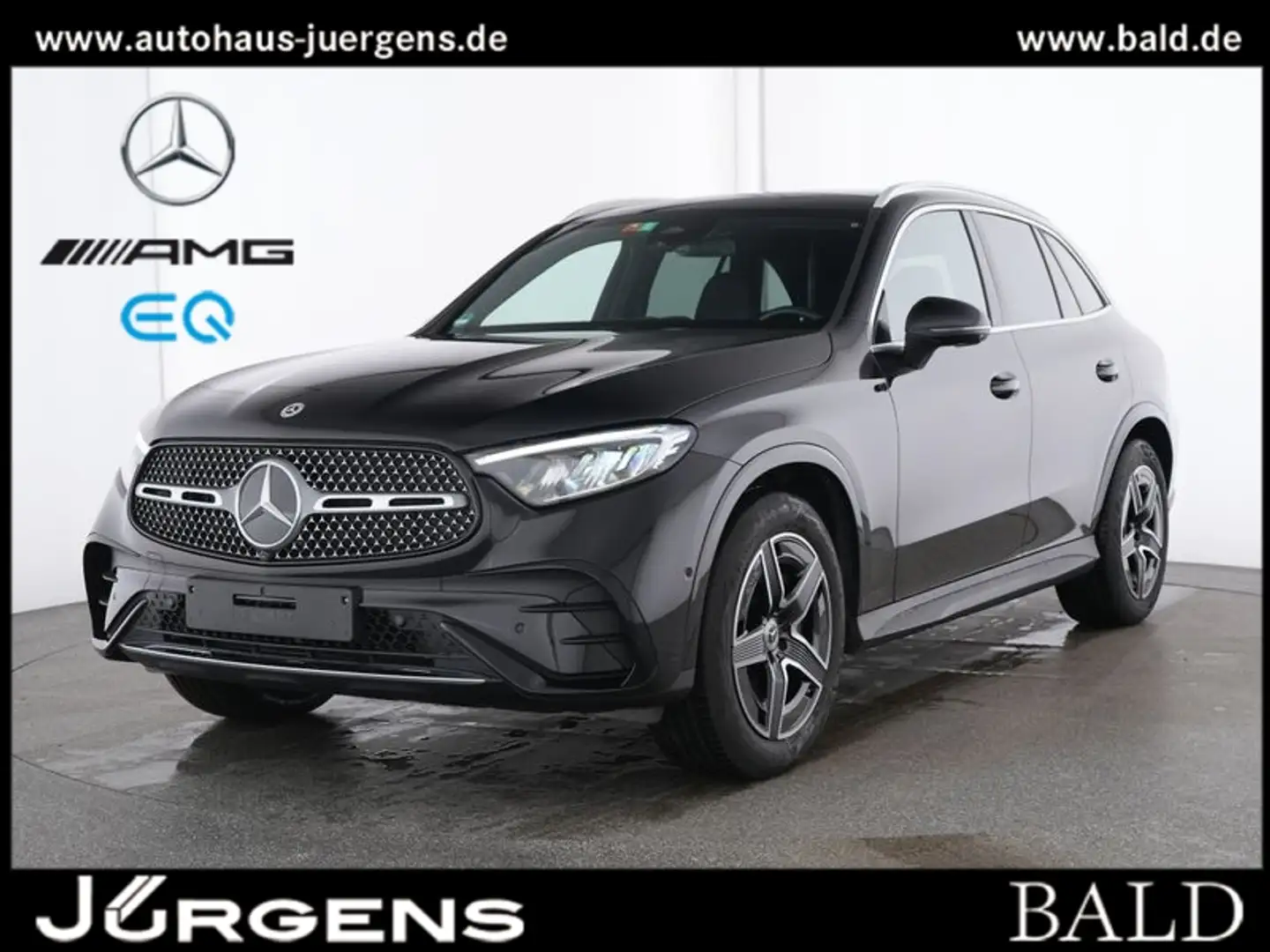 Mercedes-Benz GLC 300 4M AMG-Sport/LED/360/Pano/AHK/Totw/Distr Schwarz - 1