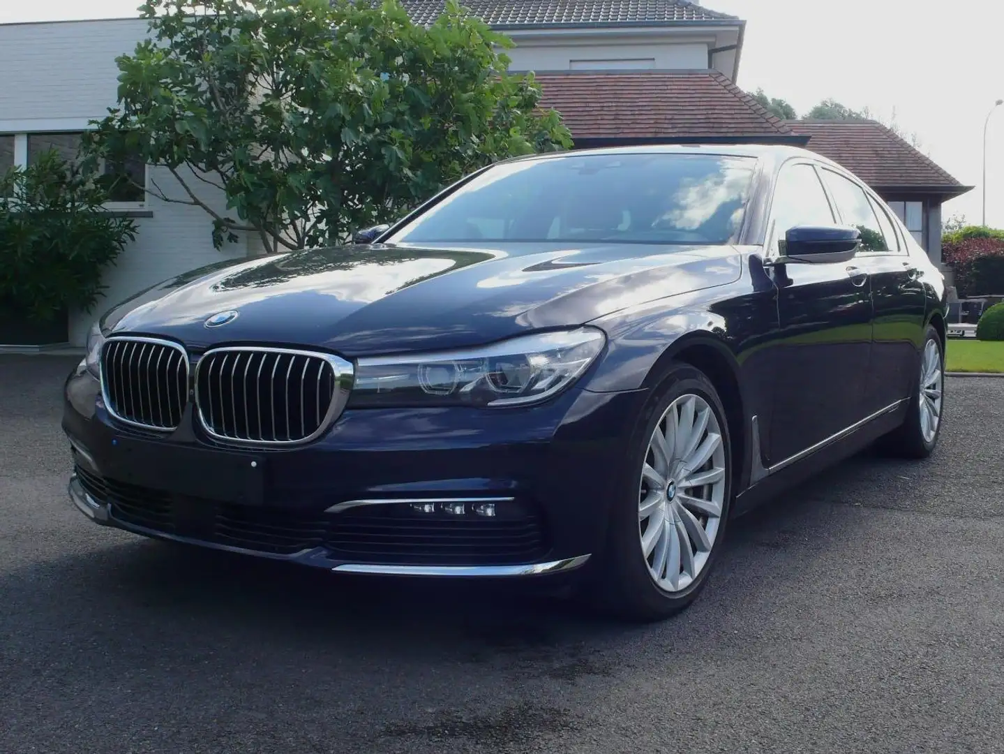 BMW 730 D - open dak - FULL OPTIONS - zeer MOOI Bleu - 1
