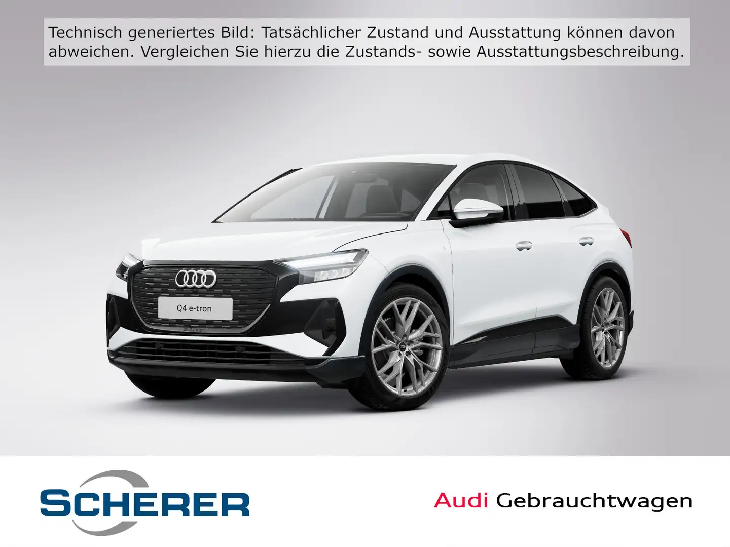 Audi Q4 e-tron 35 e-tron 125 kW Weiß - 1