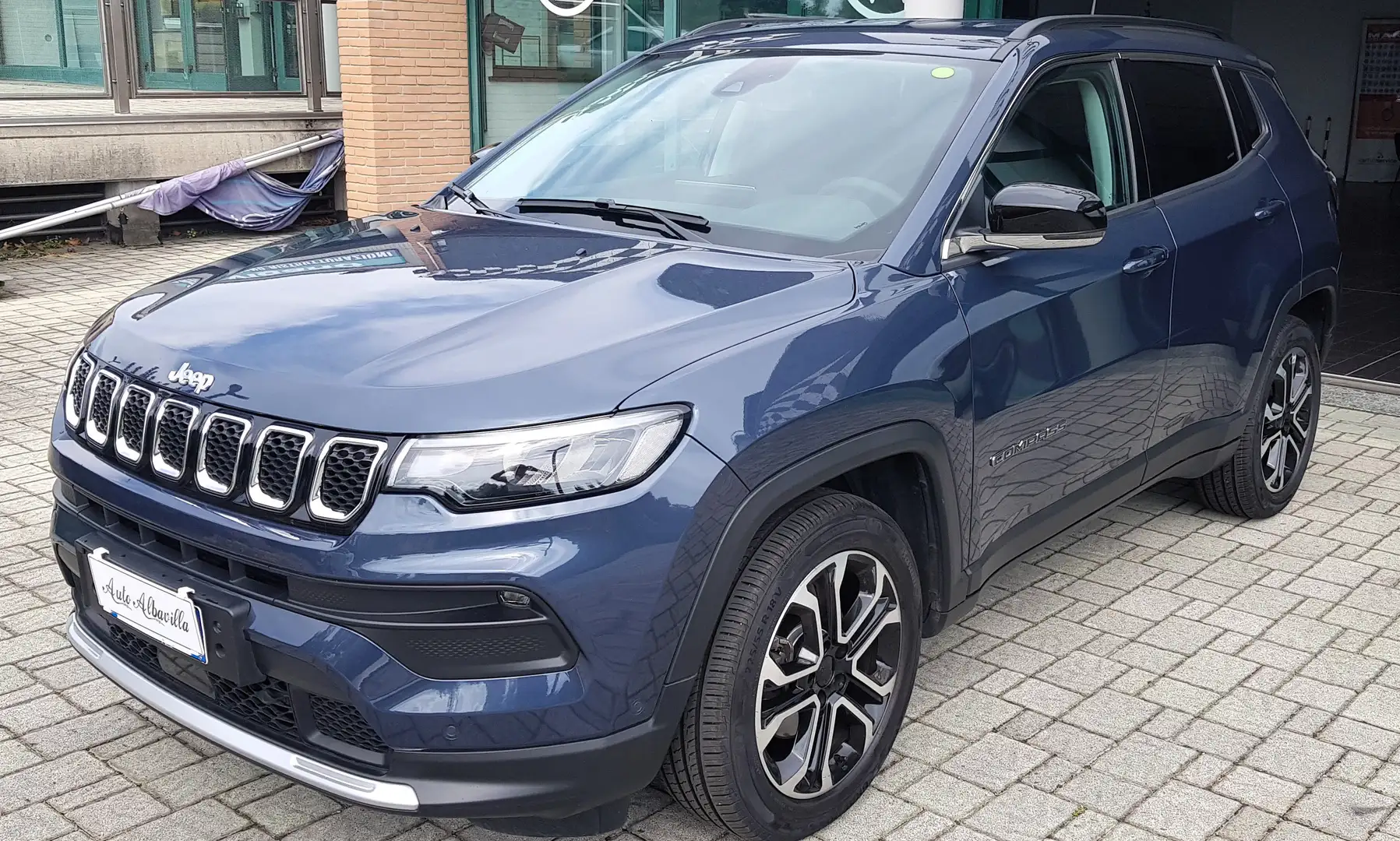 Jeep Compass Compass II 1.3 t4 Limited 2wd 150cv ddct my20 Azul - 1
