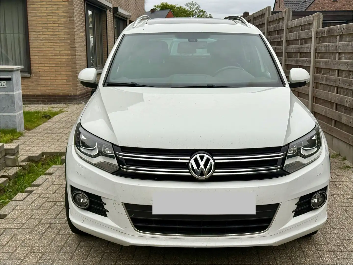 Volkswagen Tiguan R-line Blanc - 1