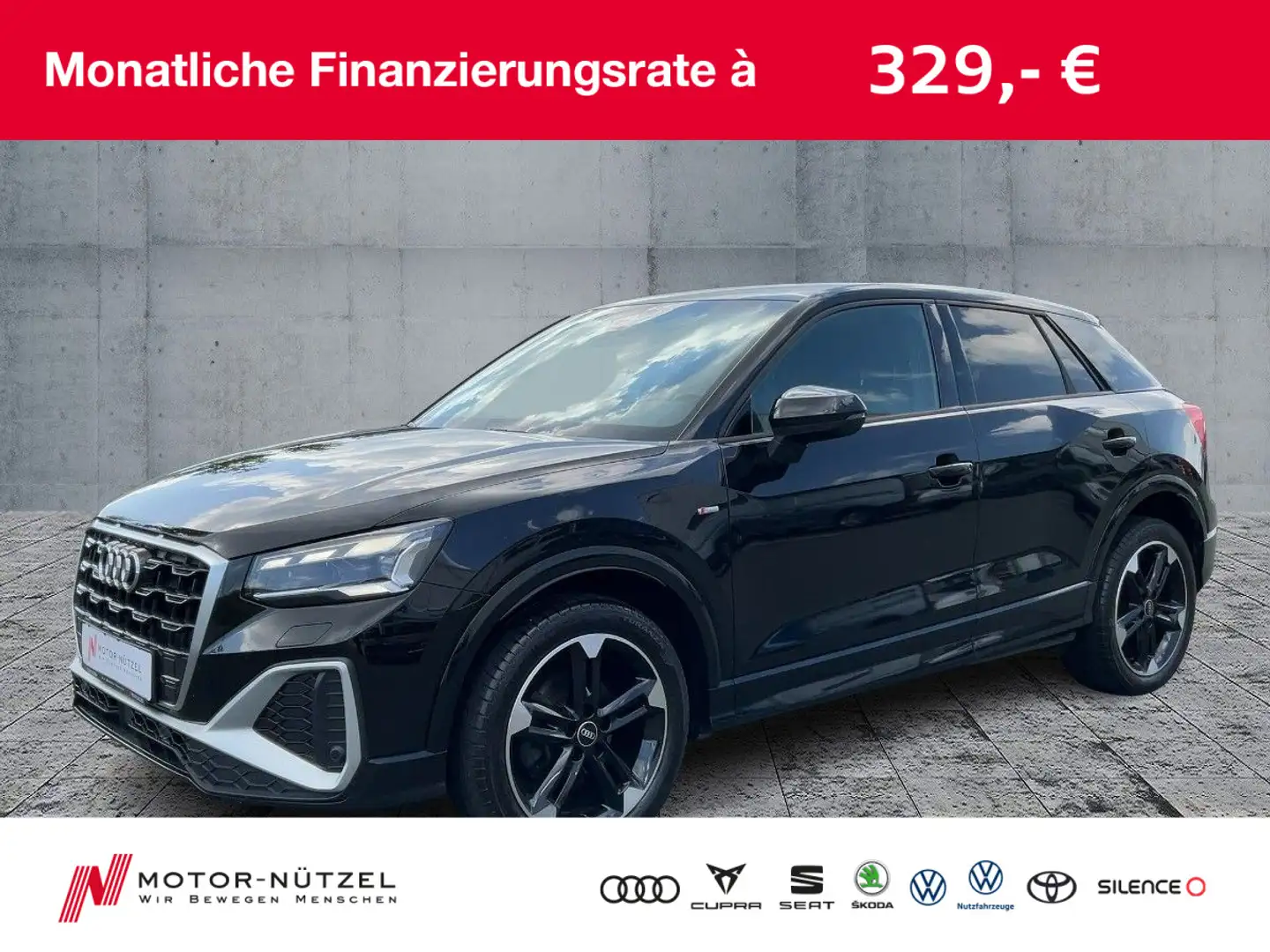 Audi Q2 35 TFSI SS-TR S-LINE MATRIX+NAVI+RFK+ACC+AHK Nero - 1