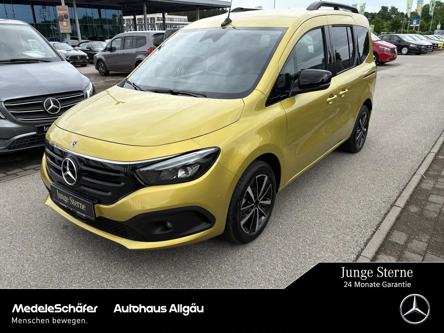 Mercedes-Benz EQT EQT 200 PROGRESSIVE AHK LED AKT. SICHERHEITS PAK Gelb - 1