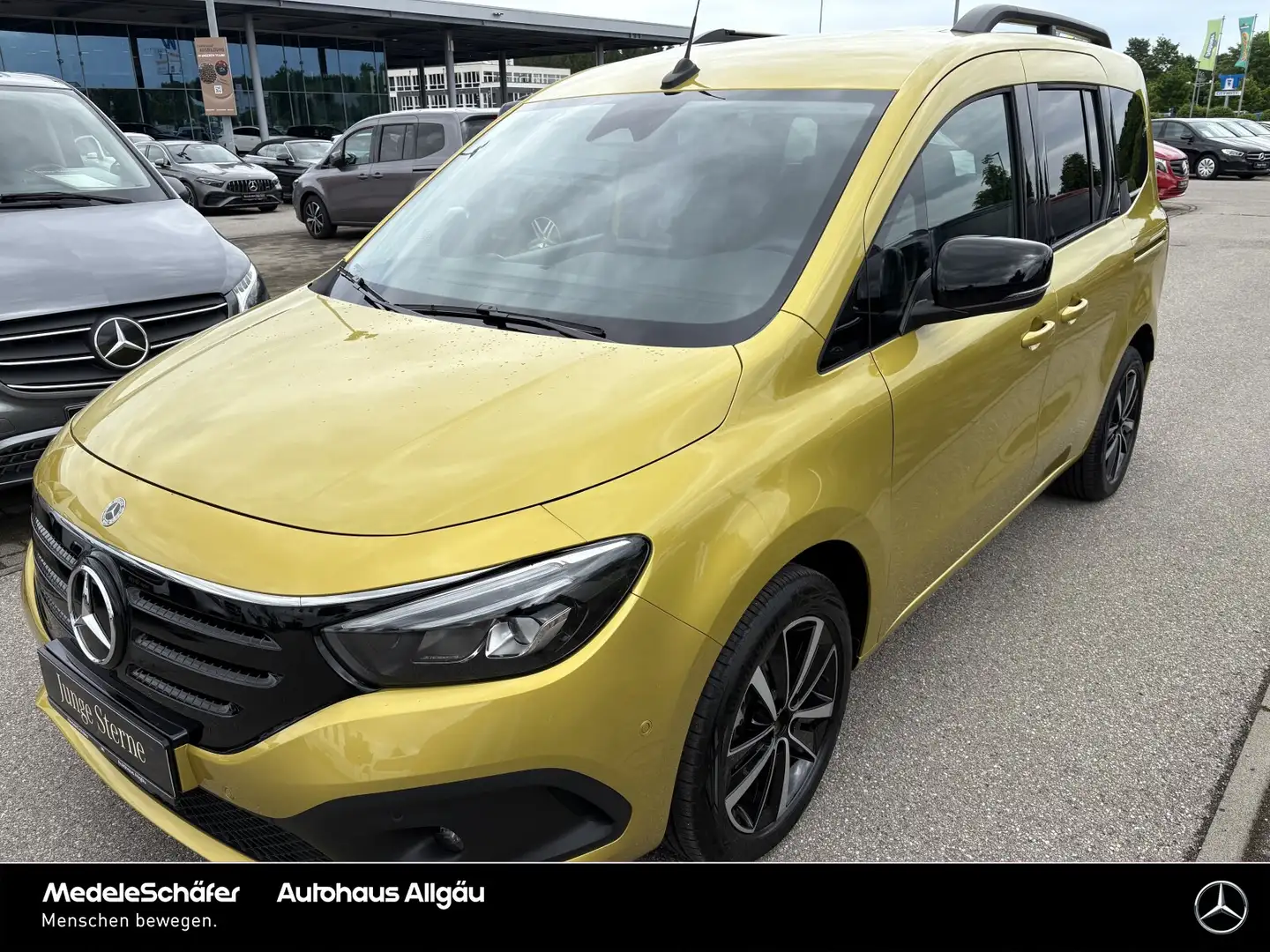 Mercedes-Benz EQT EQT 200 PROGRESSIVE AHK LED AKT. SICHERHEITS PAK Jaune - 2