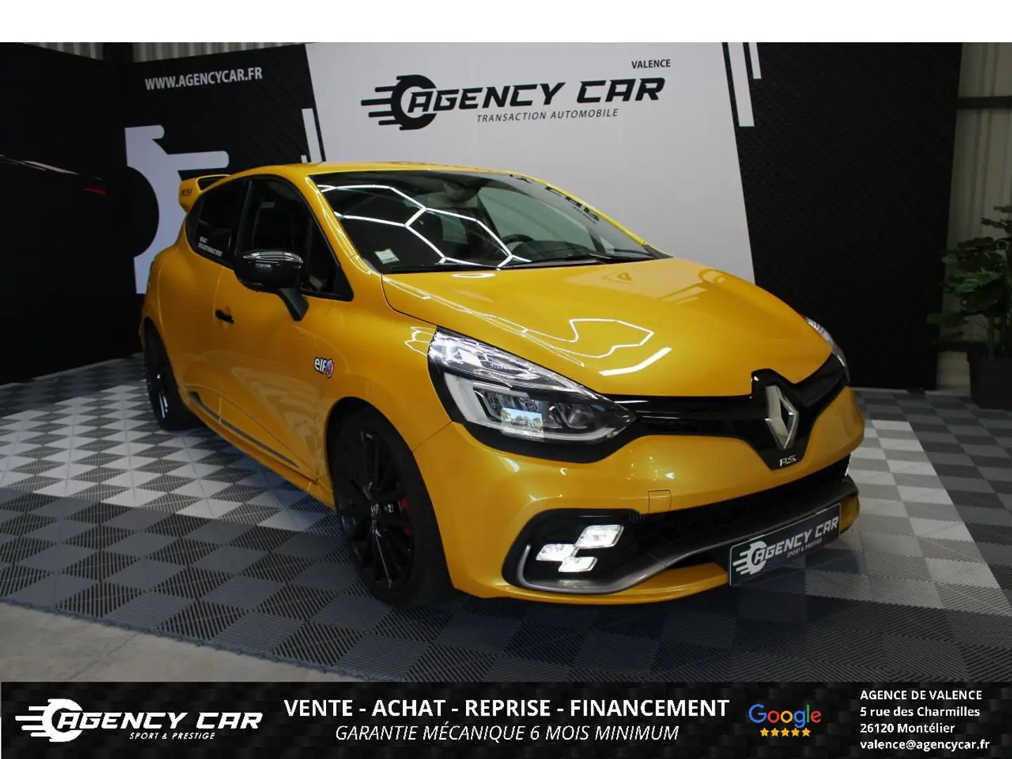 Renault Clio R.S. Trophy PH 2 BECQUET CUP AKRAPOVIC SIRIUS Gelb - 1