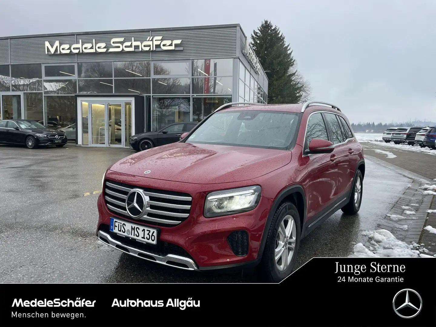 Mercedes-Benz GLB 200 GLB 200 d Progressive 7-Sitzer Distronic Memory Rot - 1