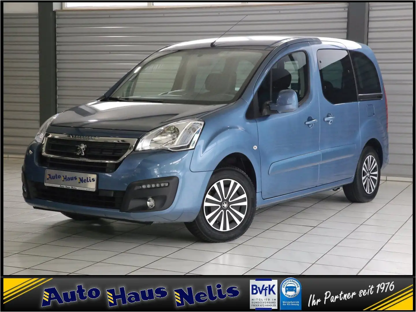 Peugeot Partner 1.6 BlueHDI Active Rollstuhl - Umb Blau - 2