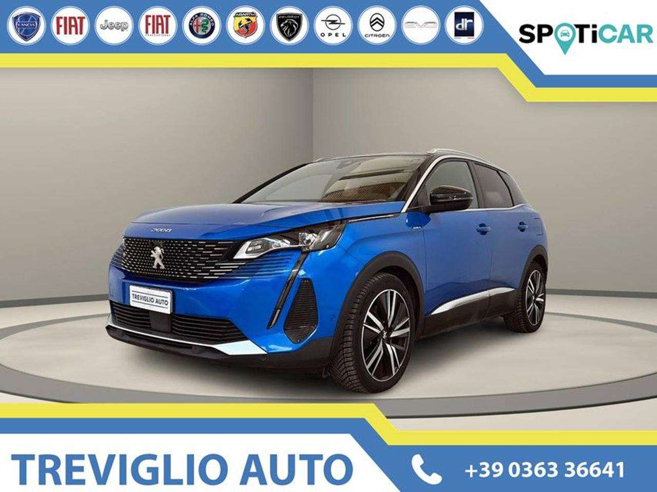 Peugeot 3008 Hybrid4 300 e-EAT8 GT Pack TETTO APRIBILE