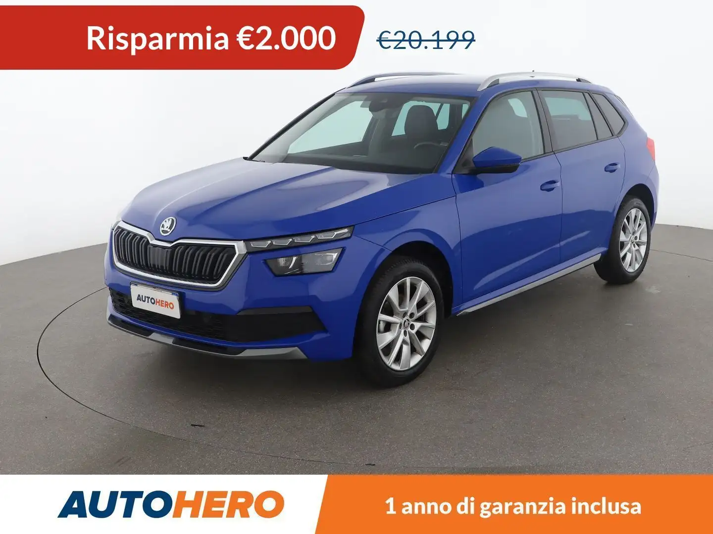 Skoda Kamiq 1.0 TSI Style 110 CV Blu/Azzurro - 1
