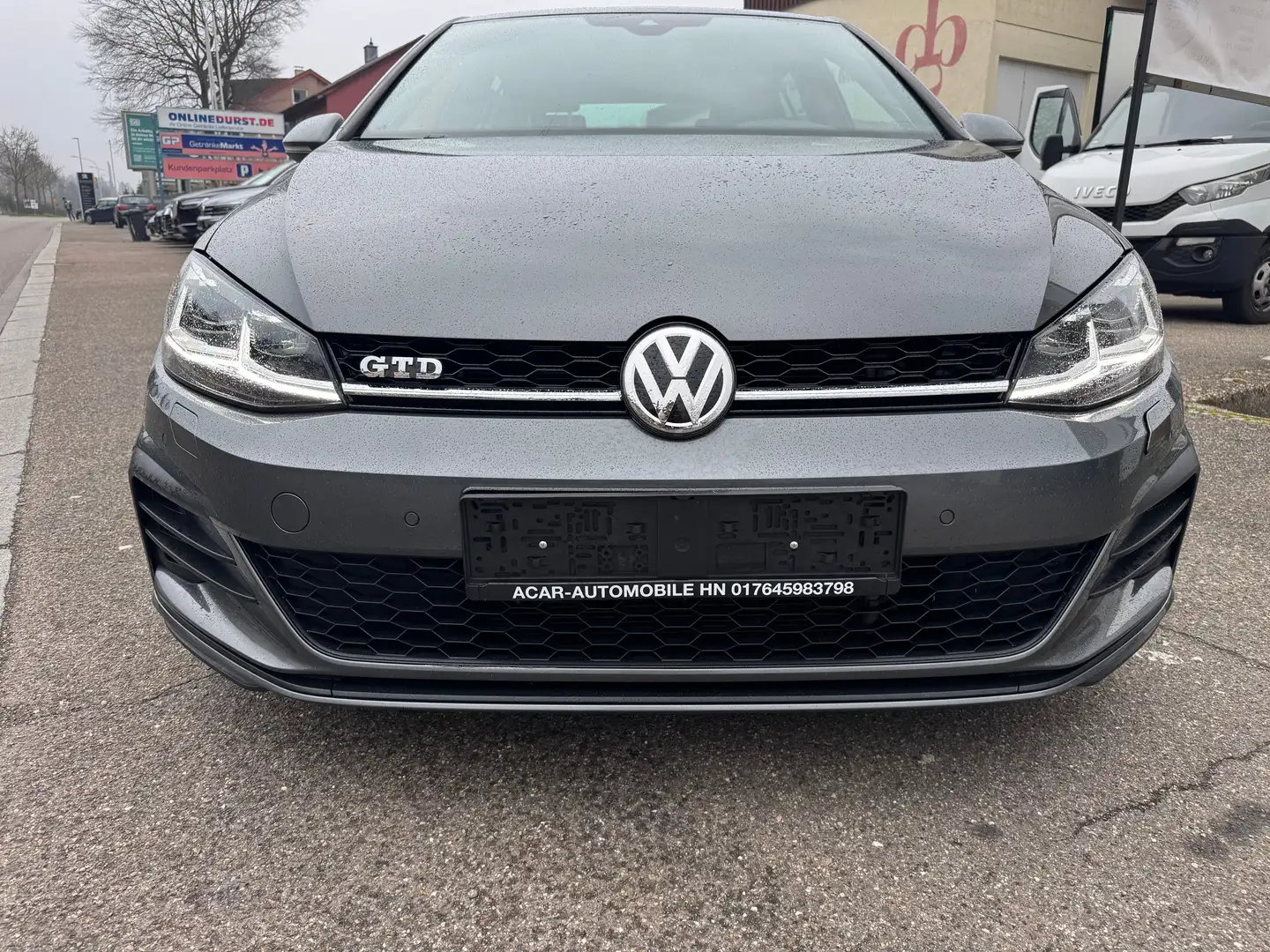 Volkswagen Golf GTD GTD PANO ACC 19ZOLL VOLLVIRTUELL R-KAMERA Gris - 2