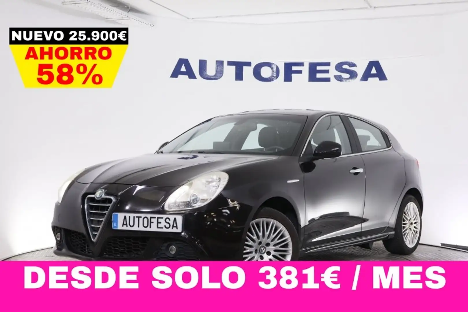 Alfa Romeo Giulietta 2.0 JTDM 140CV 5P # CUERO,PARKTRONIC Negro - 1