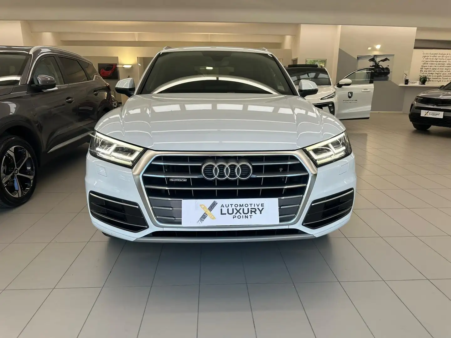 Audi Q5 Q5 II 2017 35 2.0 tdi quattro 163cv s-tronic Bianco - 2