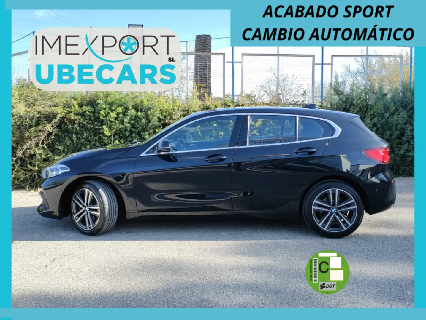 BMW 116 116dA M Sport Negro - 1