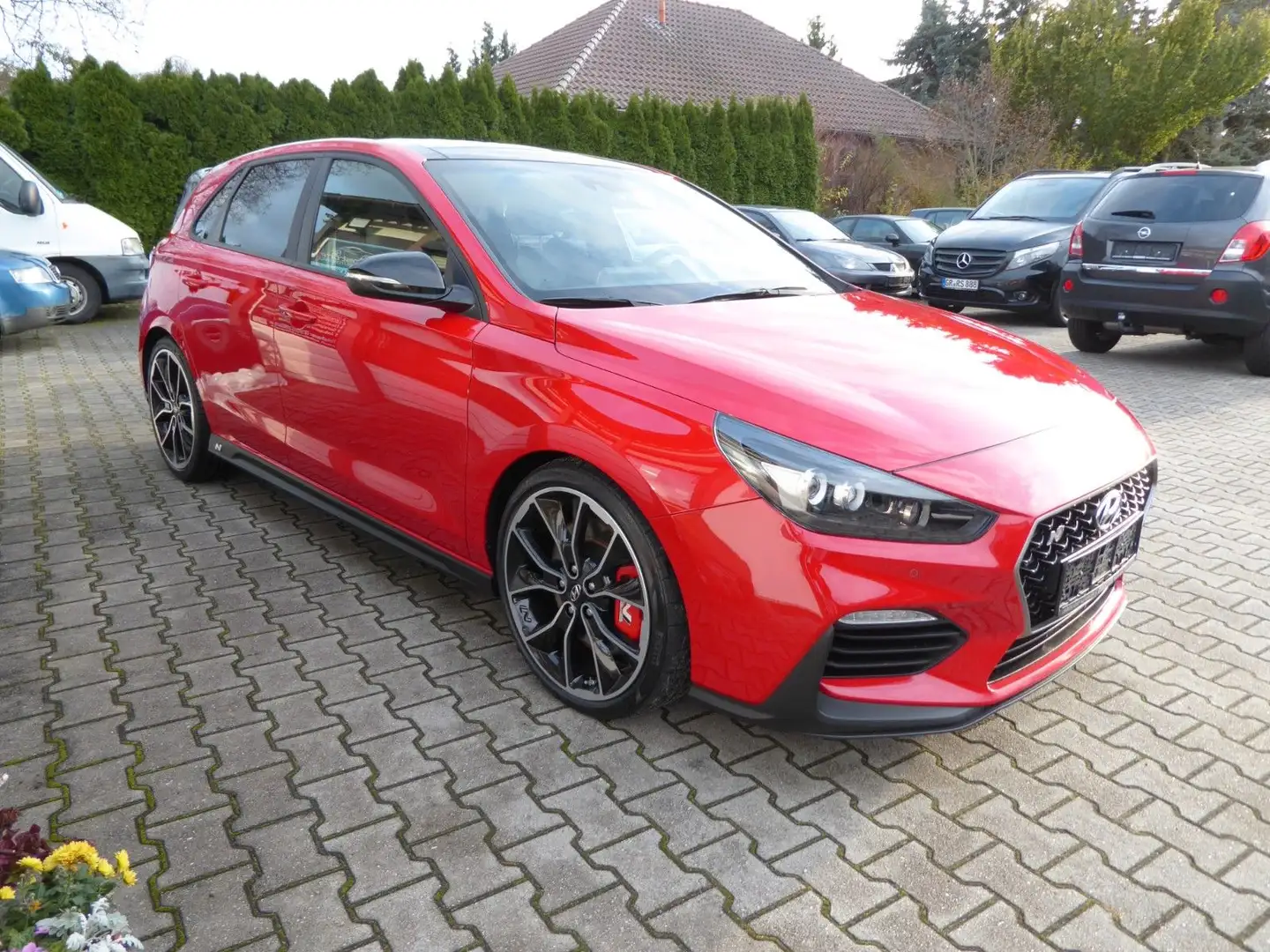 Hyundai i30 N Performance Panoramadach /19" Alu/1.Hand Rouge - 1