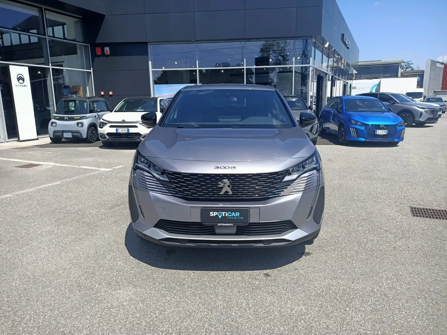 Peugeot 3008 MHEV 1.2 Hybrid 136cv DCS6 ALLURE PACK KM ZERO Argento - 2